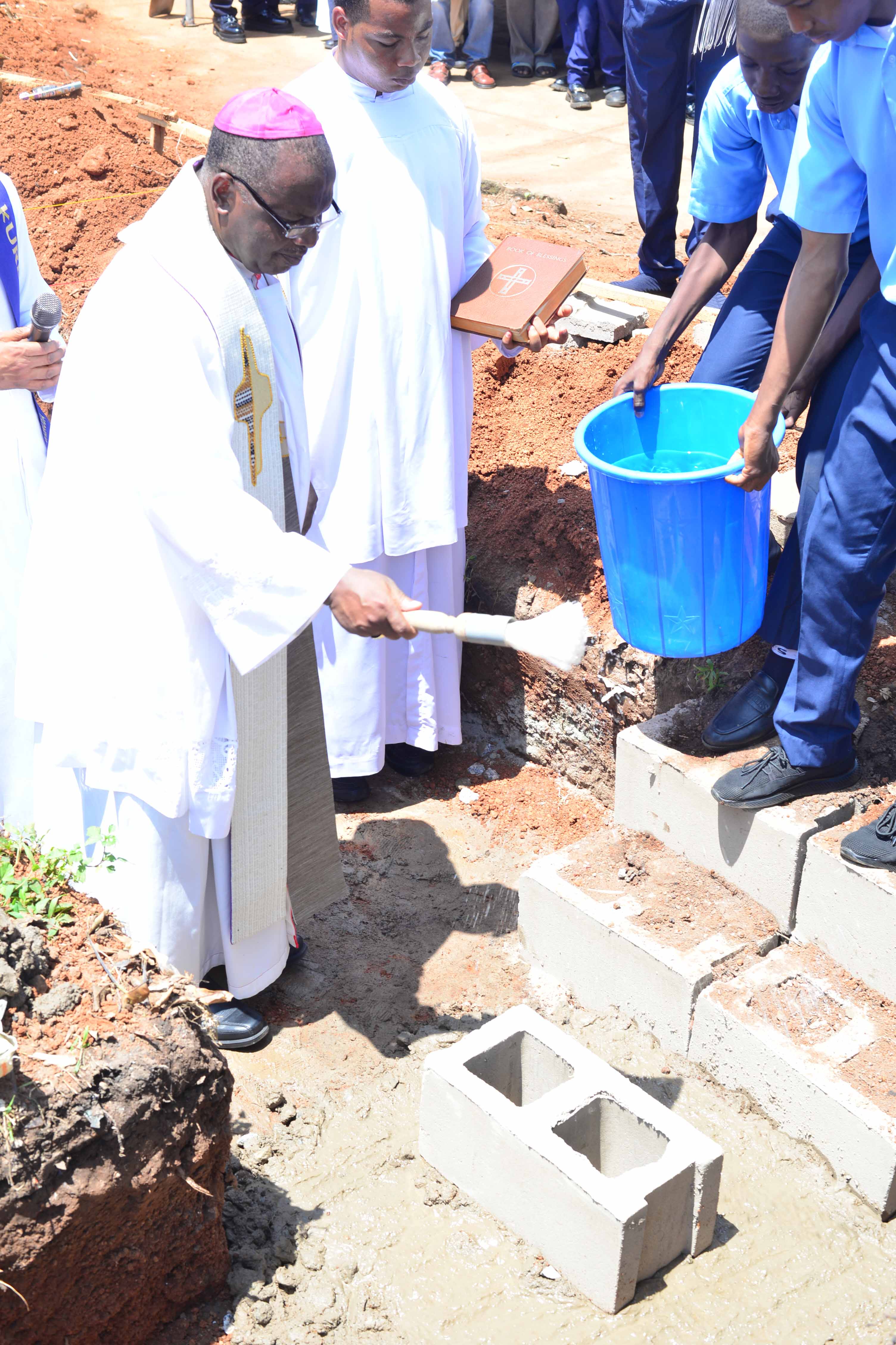 Blessing of the foundation